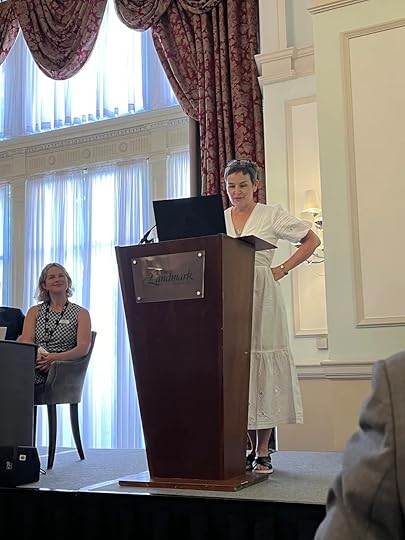 Mary Creagh at a Recycling Conference