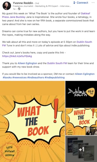 Yvonne Reddin LI Post Screenshot