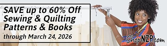 SAVE up to 60% Off Sewing & Quilting Patterns & Books through March 24 at ShopNZP.com from Nancy Zieman Productions