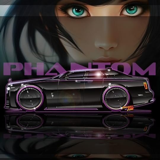 Rolls Royce Phantom Automotive Pop Culture Art by Fireball Tim
