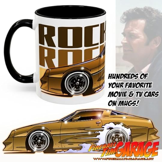 The Rockford Files Automotive Pop Culture Art by Fireball Tim