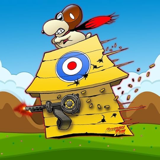 Snoopy Automotive Pop Culture Art by Fireball Tim