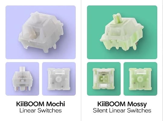 KiiBOOM custom linear switches