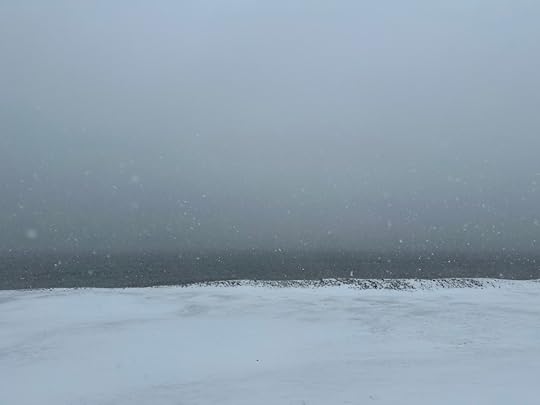 Fog on the Atlantic coastline