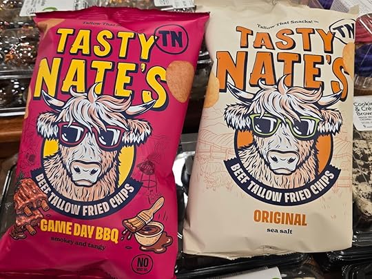 Tasty Nates' Beef Tallow Fried Chips in Game Day BBQ and Original flavors
