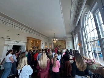 Lizzie Chantre. Women in business event.