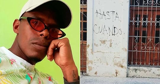 Leonard Richard González Alfonso condenado a prisión por protestar contra el régimen © Facebook/Leonard Richard González Alfonso y La Tijera