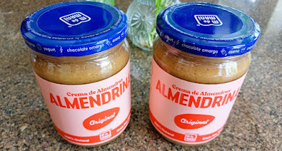 M de Maní Almendrina Almond Butter Two-pack in glass jars with metal lids