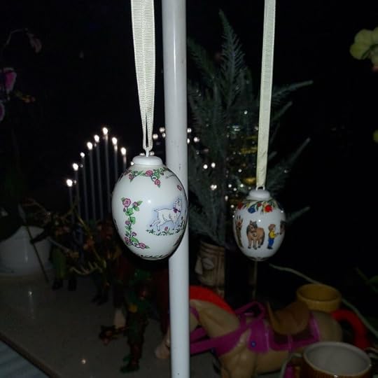Two Hutschenreuther Easter eggs