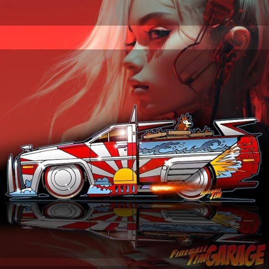 JDM Toyota Fireball Tim Art