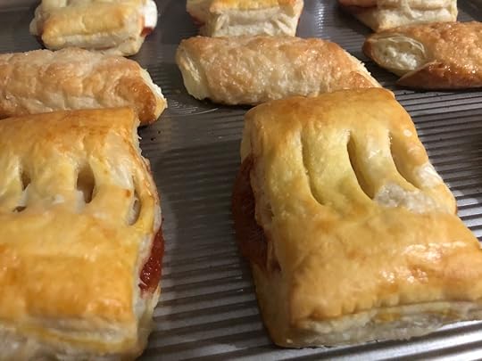 Porto’s Refugiado guava and cheese strudel with cheese rolls baked at home