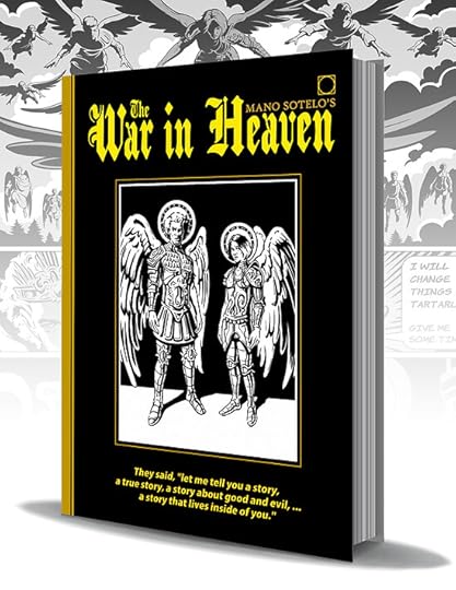 Religion & Spirituality Graphic novel, The War in Heaven by Mano Sotelo