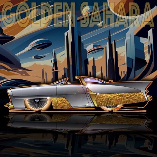 Golden Sahara Art by Fireball Tim