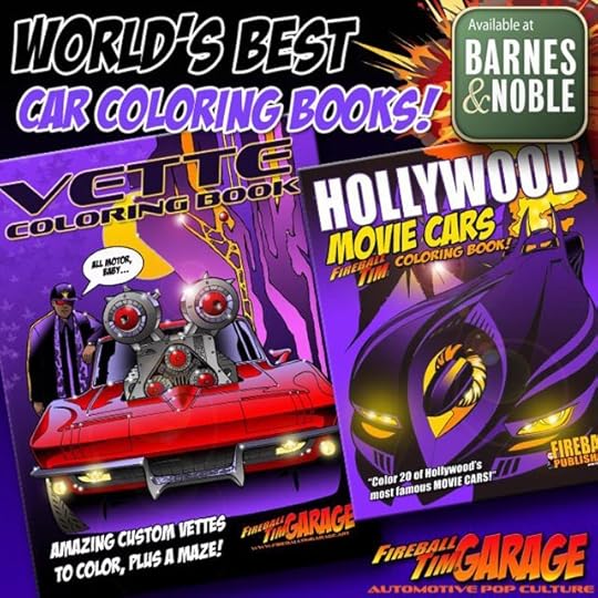 Coloring Book Art by Fireball Tim