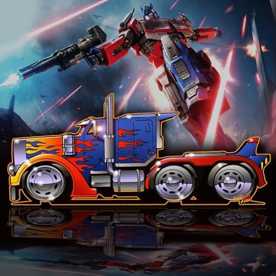 Transformers Optimus Prime Art by Fireball Tim