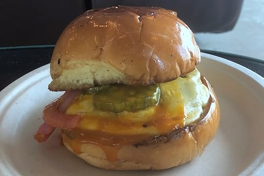 La Traila Barbecue smoked brisket burger 2020 pop up Hialeah