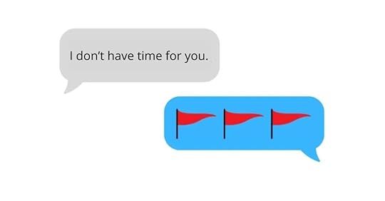 Text message thread. First text bubble reads 