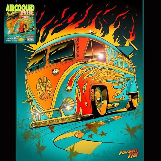 Coloring Book Art by Fireball Tim