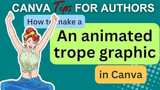 YouTube thumbnail green background, cartoon woman. 