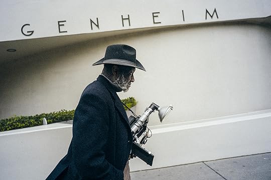 Louis Mendes outside the Guggenheim museum in Manhattan on October 20, 2025