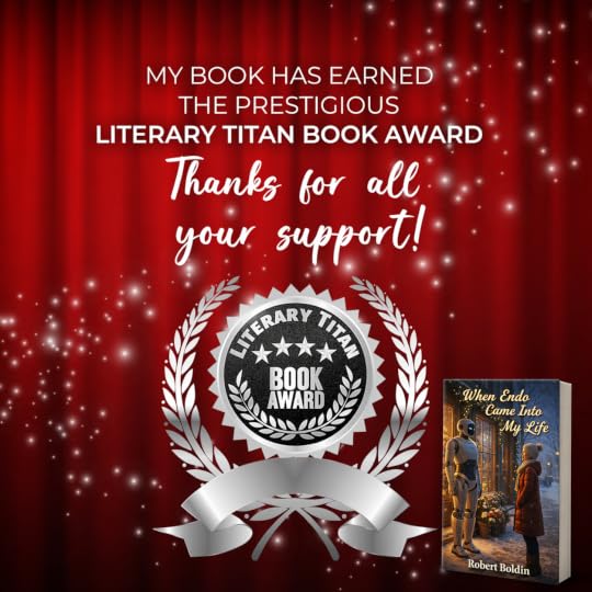 When Endo Came Into My Life Literary Titan Book Award announcement