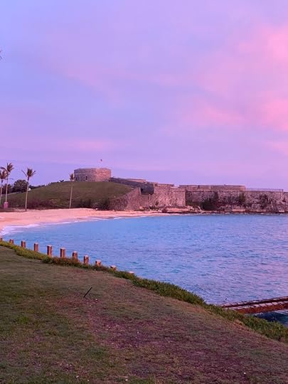 Purple sky
