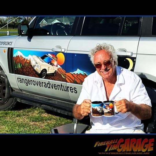 Range Rover Art by Fireball Tim