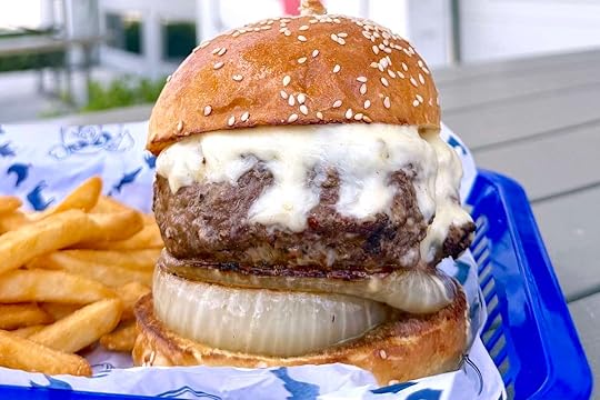 10oz Chargrilled Cheeseburger from Pig Beach BBQ in West Palm Beach, Florida