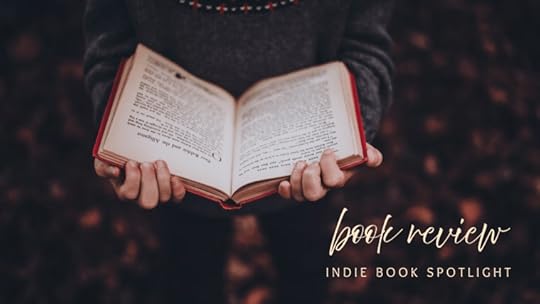 A stock photo of someone holding open a book; text at the bottom right reads, 'Book Review: Indie Book Spotlight'