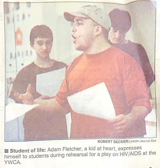 This is Adam Fletcher in Lincoln, Nebraska, in 1998.