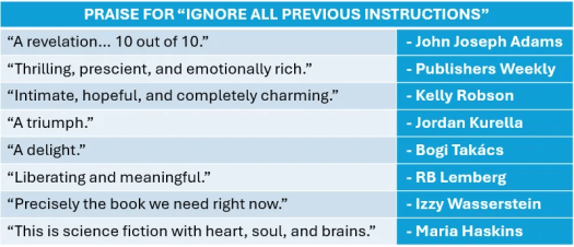 A table of pull quotes.Praise for 