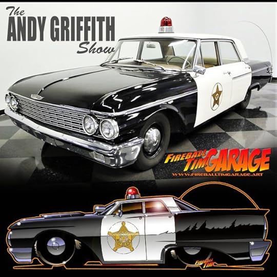 Andy Griffith Art by Fireball Tim