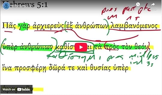 Hebrews 5_1