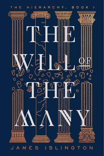 book cover of fantasy novel The Will of the Many by James Islington