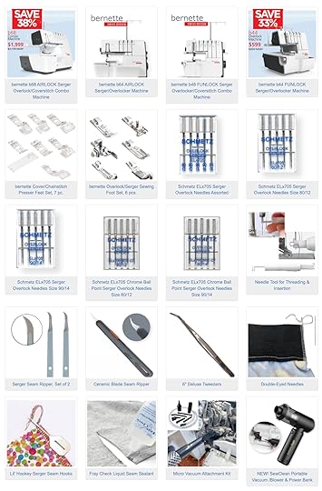 National Serger Month Sale at Nancy Zieman Productions at ShopNZP.com