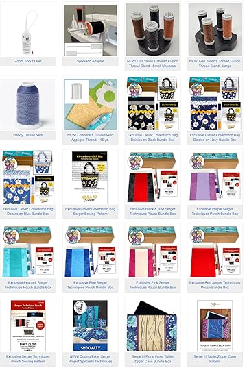 National Serger Month Sale at Nancy Zieman Productions at ShopNZP.com