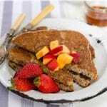 Cinnamon French Toast by Dreena Burton www.plantpoweredkitchen.com #soyfree #vegan with #nutfree option