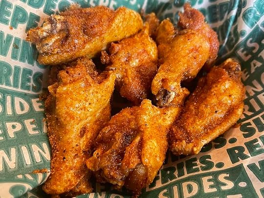 Hot Honey Rub Wings from Wingstop in Miami, Florida