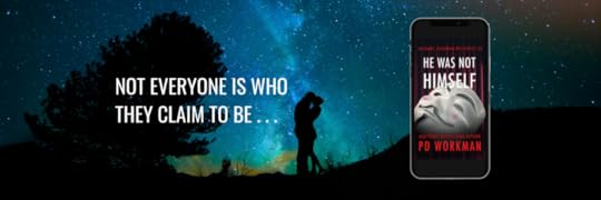 Not everyone is who they claim to be, phone image of He Was Not Himself, a Zachary Goldman PI Mystery by P.D. Workman