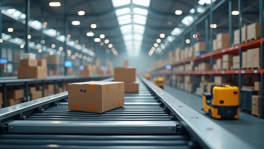 Elegant small warehouse automation for ecommerce accessories showing modern e-commerce growth strategy for small businesses in action.