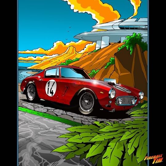 Ferrari Art by Fireball Tim