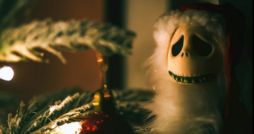 creepy XMAS decoration