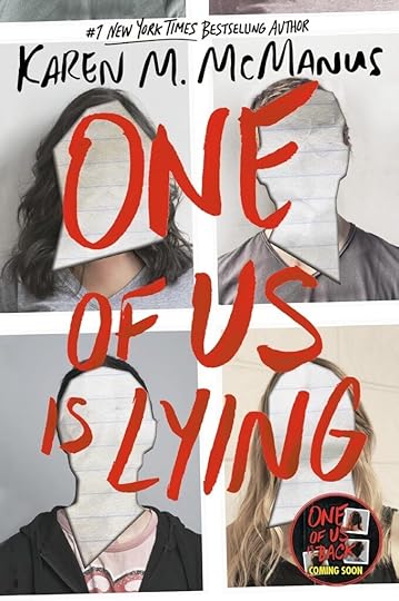 The cover of One of Us Is Lying