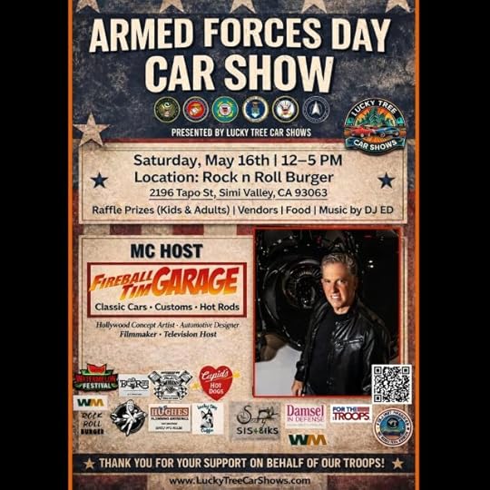 Armed Forces Day car Show Fireball Tim