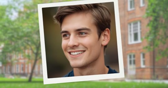 Handsome college man for He Was Not Himself