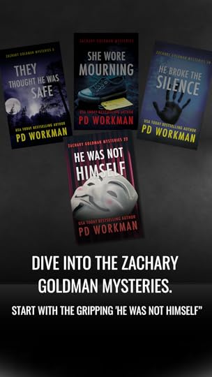 Dive into the Zachary Goldman mysteries graphic