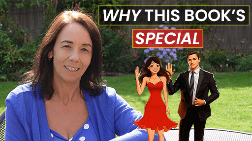 YouTube video thumbnail with Jane Killick and animated characters