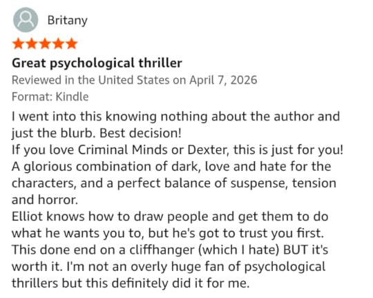 Britany's Amazon review