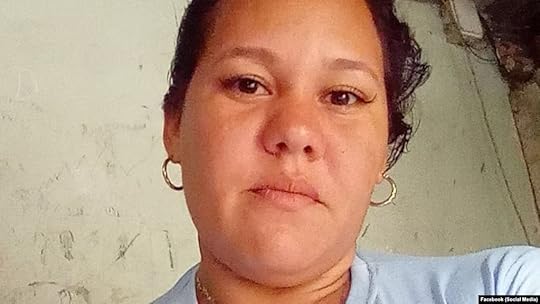 Eliannis Villavicencio, esposa del preso político cubano Alexander Verdecia.