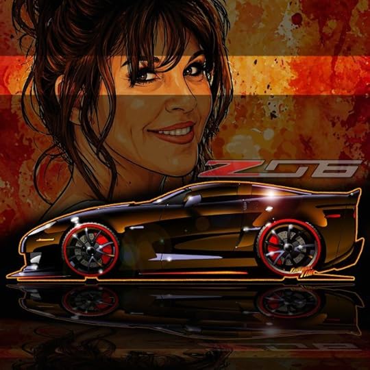 Corvette Zo6 Art by Fireball Tim